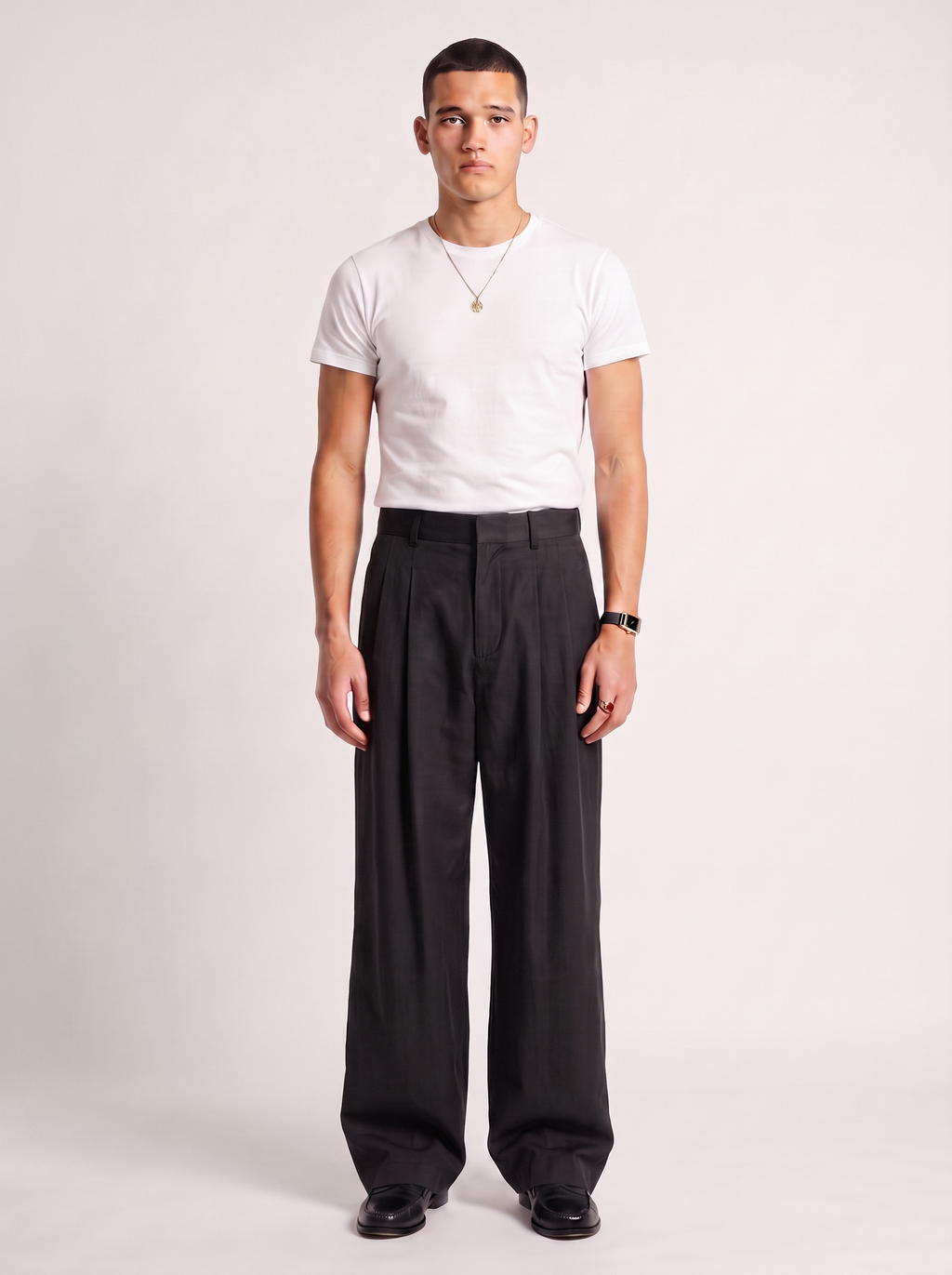 Tony Pleated Trousers