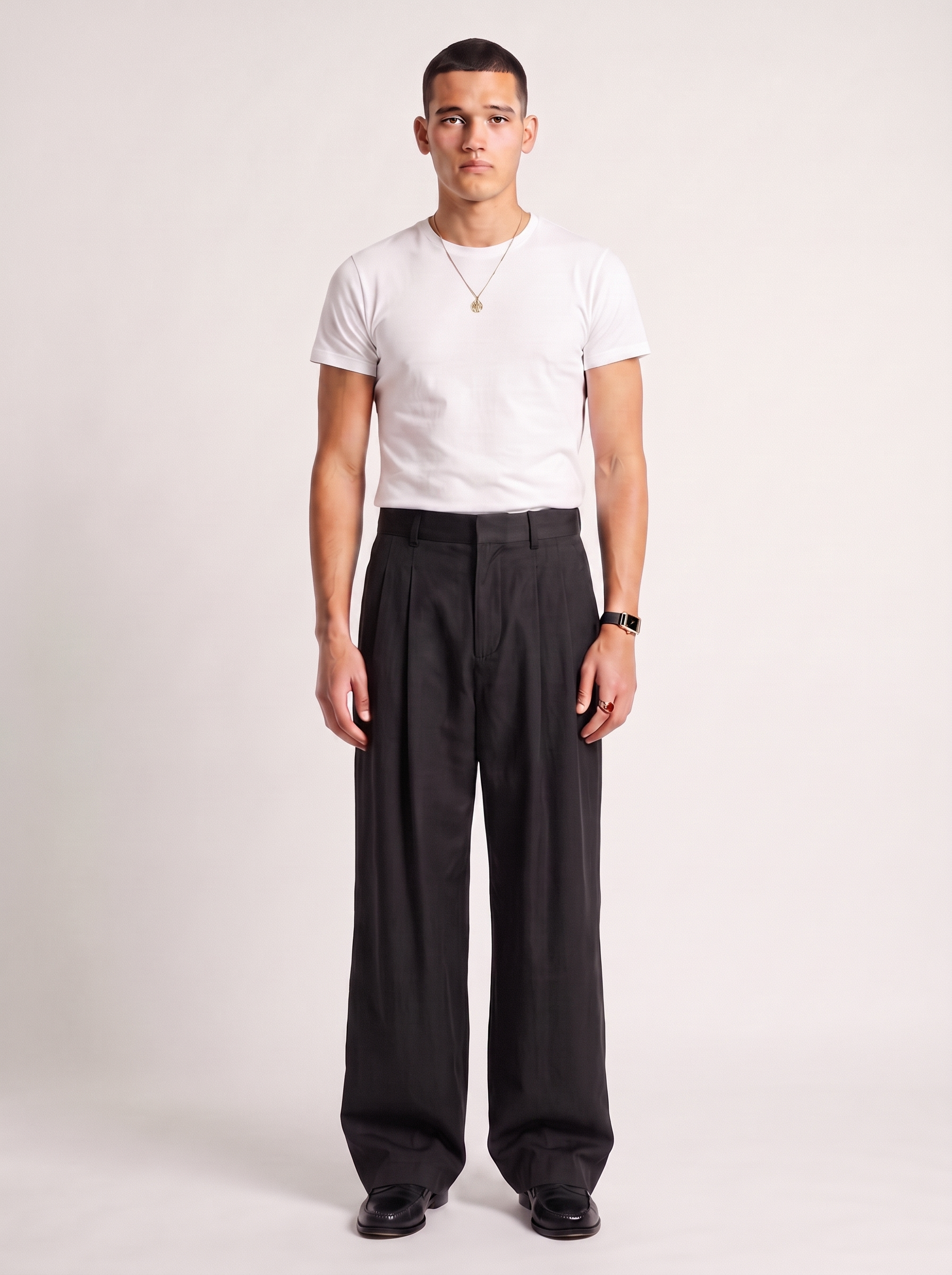 Tony Pleated Trousers