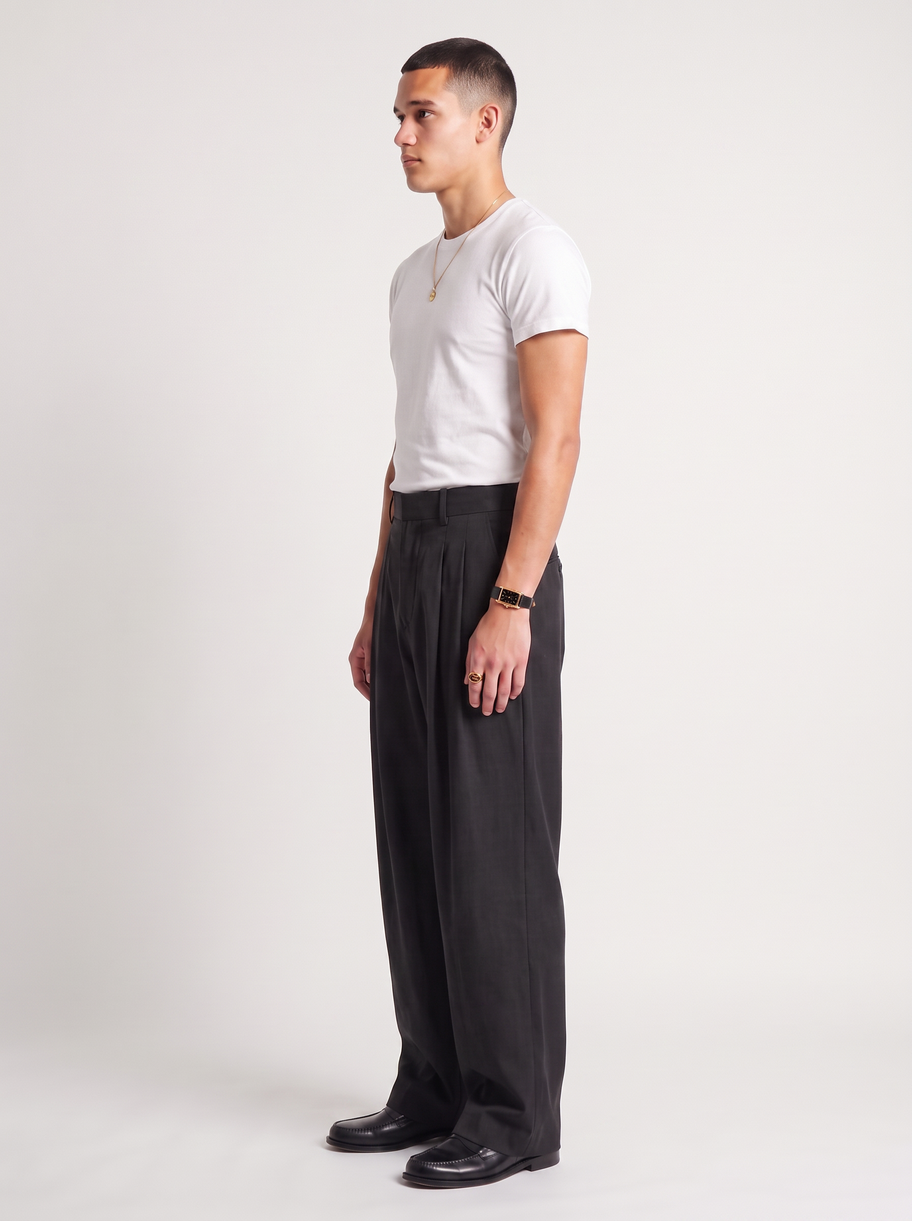 Tony Pleated Trousers
