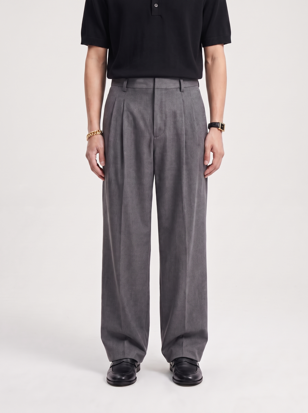 Tony Pleated Trousers