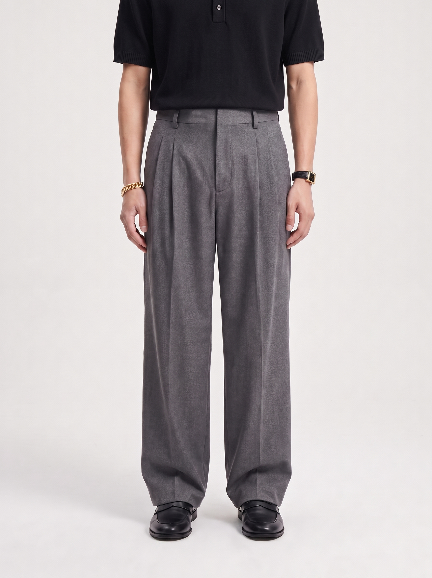 Tony Pleated Trousers