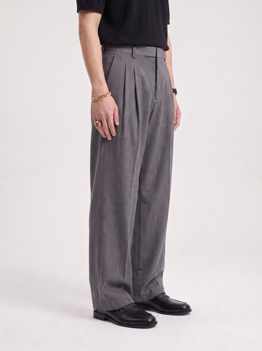 Tony Pleated Trousers